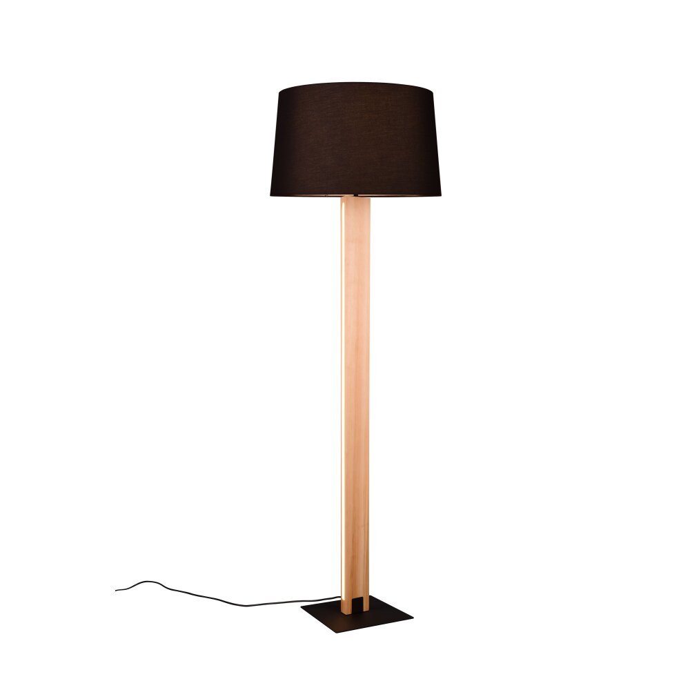 Trio RAHUL Stehlampe Schwarz, 2-flammig main product photo