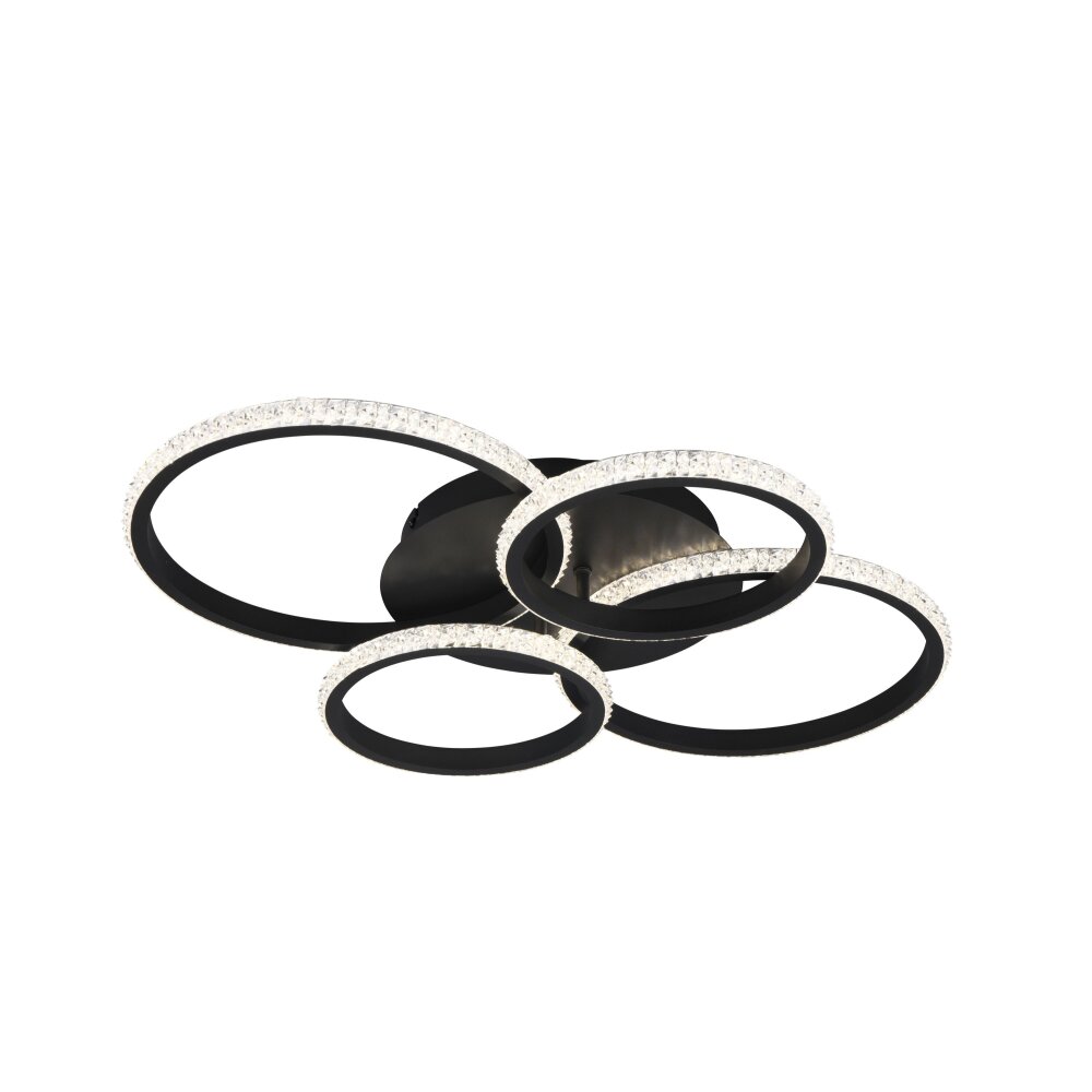 Reality CIRES Deckenleuchte LED Schwarz, 1-flammig main product photo