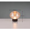 Reality EARL Tischleuchte LED Schwarz, 1-flammig