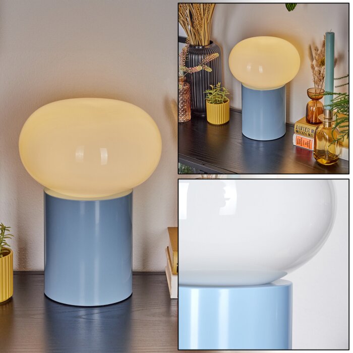 Godrie Tischleuchte Blau, 1-flammig Godrie Tischleuchte Blau, 1-flammig