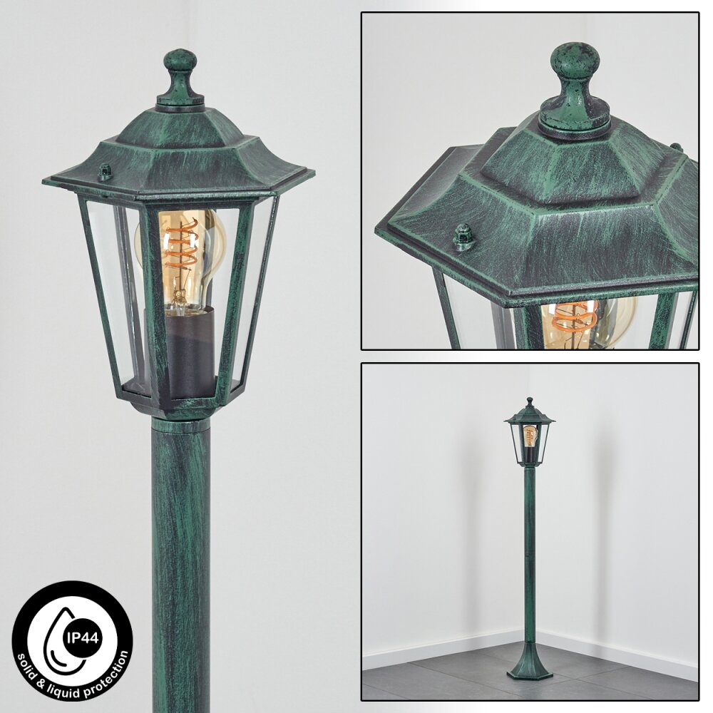 Loria Wegeleuchte Grün, Schwarz, 1-flammig main product photo