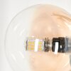 Remaisnil Stehleuchte Glas 10 cm Bernsteinfarben, Klar, 5-flammig