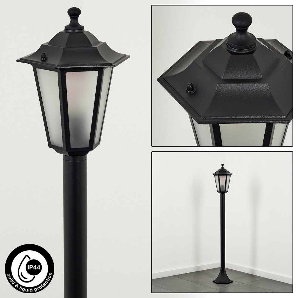 Loria Wegeleuchte Schwarz, 1-flammig main product photo