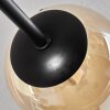 Chehalis Deckenleuchte Glas 10 cm Bernsteinfarben, 6-flammig