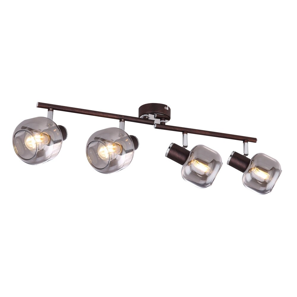 Globo KABU Strahler Kupferfarben, 4-flammig main product photo