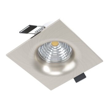 Eglo SALICETO Einbauleuchte LED Nickel-Matt, 1-flammig