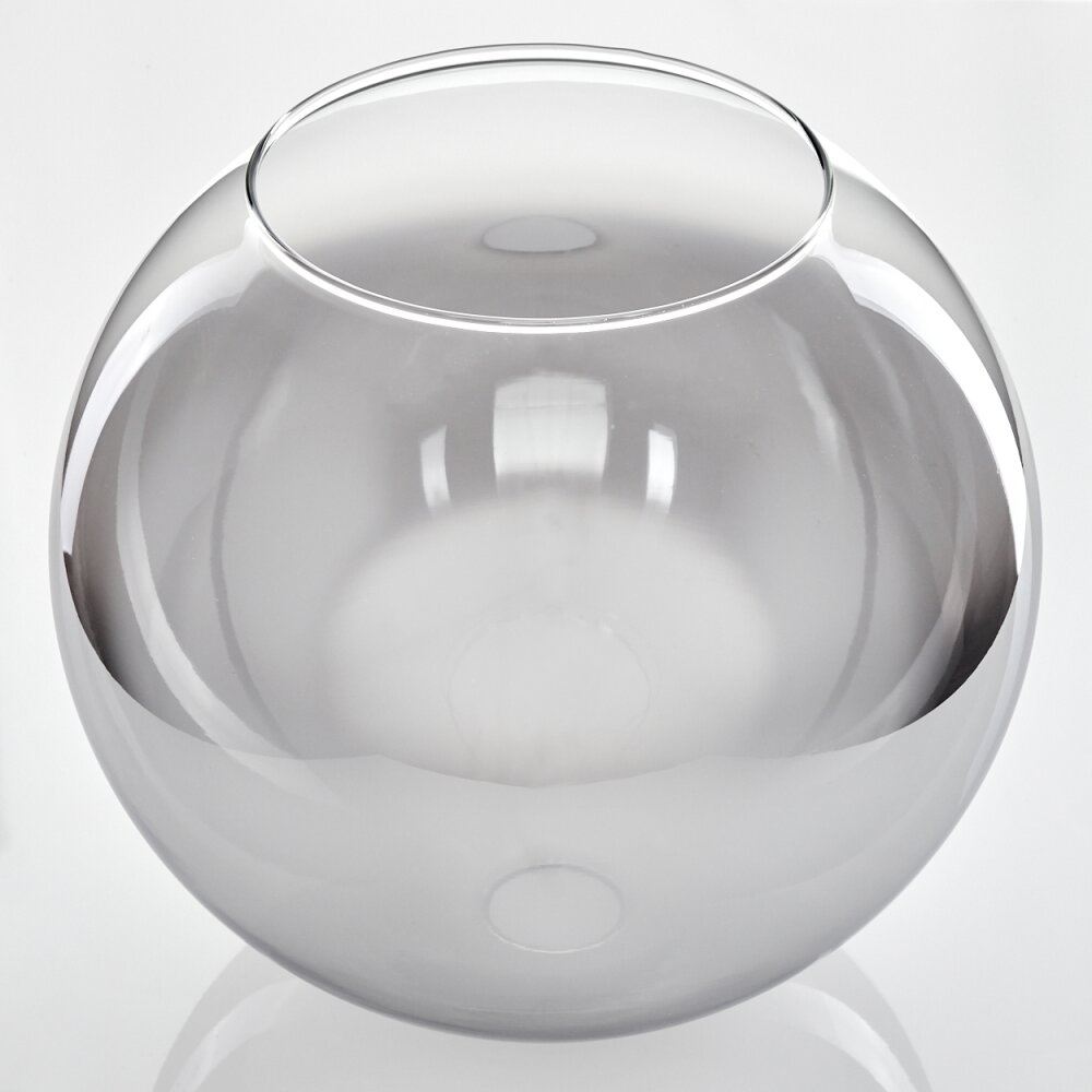 Glaslampenschirm Koyoto Ersatzglas 30 cm Klar, Rauchfarben main product photo
