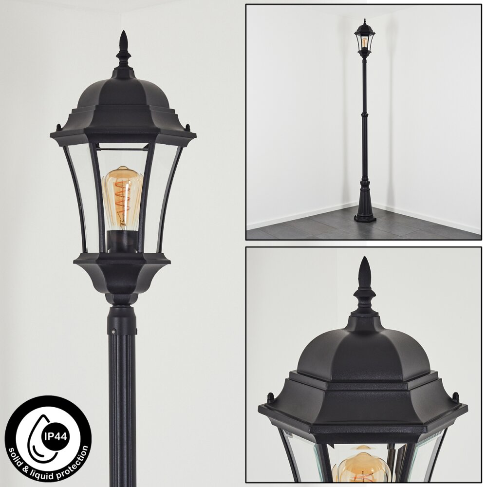 Etoe Kandelaber Schwarz, 1-flammig main product photo