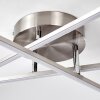 Tornio Deckenleuchte LED Nickel-Matt, 3-flammig