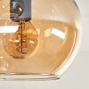 Koyoto Deckenleuchte Glas 15 cm Bernsteinfarben, 5-flammig