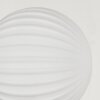 Remaisnil Stehleuchte Glas 12 cm Weiß, 6-flammig