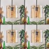 Parane Hängeleuchte Glas 20 cm Bernsteinfarben, 4-flammig