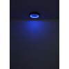 Globo BRANZA Deckenleuchte LED Schwarz, 1-flammig, Fernbedienung