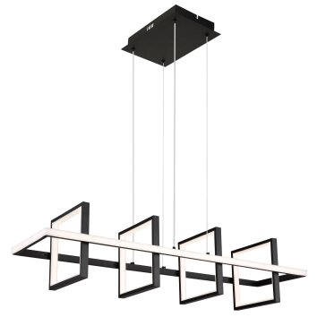 Globo WOLFHARD Hängeleuchte LED Schwarz, 1-flammig, Fernbedienung Globo WOLFHARD Hängeleuchte LED Schwarz, 1-flammig, Fernbedienung