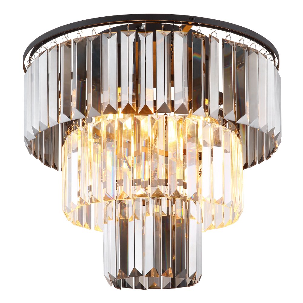 Globo NAXIS Deckenleuchte Schwarz, 3-flammig main product photo