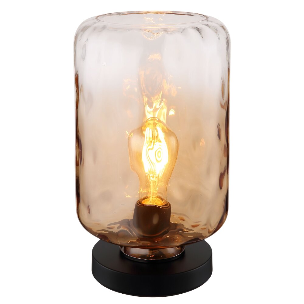Globo DARINA Tischleuchte Schwarz, 1-flammig main product photo