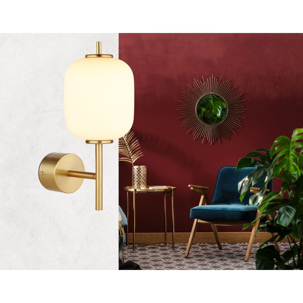 Globo EWALD Wandleuchte LED Messing, 1-flammig main product photo