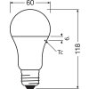 OSRAM LED Star E27 10 Watt 6500 Kelvin 1055 Lumen