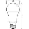 OSRAM LED Star E27 10 Watt 6500 Kelvin 1055 Lumen