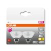 OSRAM 2er SetLED Superstar GU5.3 5 Watt 2700 Kelvin 345 Lumen