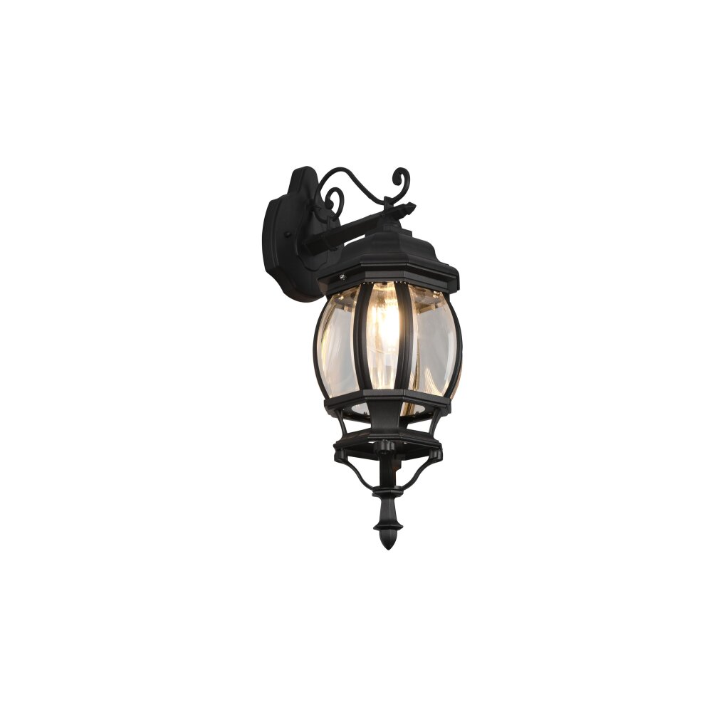 Trio Elvo Wandleuchte Schwarz, 1-flammig main product photo