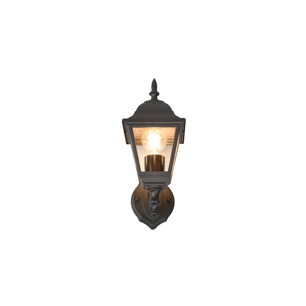 Trio Livenza Wandleuchte Schwarz, 1-flammig