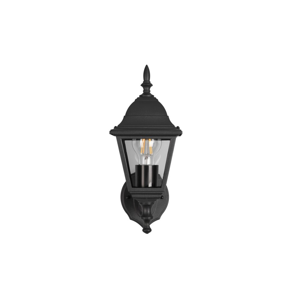 Trio Livenza Wandleuchte Schwarz, 1-flammig