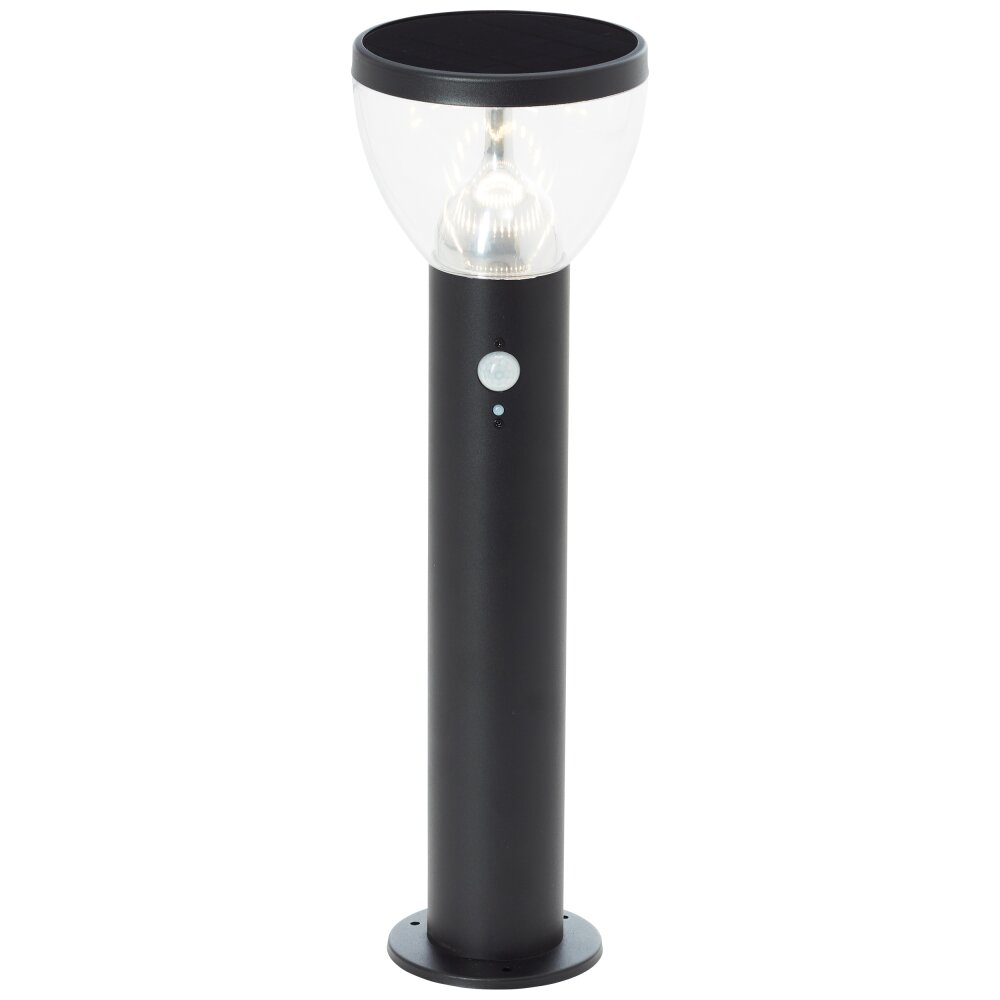 Brilliant Tulip Außenstehleuchte LED Schwarz, 1-flammig, Bewegungsmelder main product photo