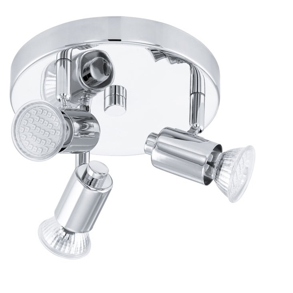 Eglo Rosaro 1 Wandleuchte LED Chrom, 3-flammig main product photo