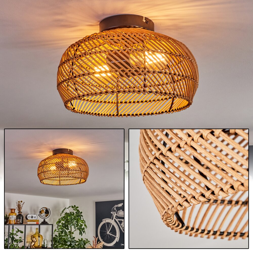 Brandala Deckenleuchte 30 cm Schwarz, 2-flammig main product photo