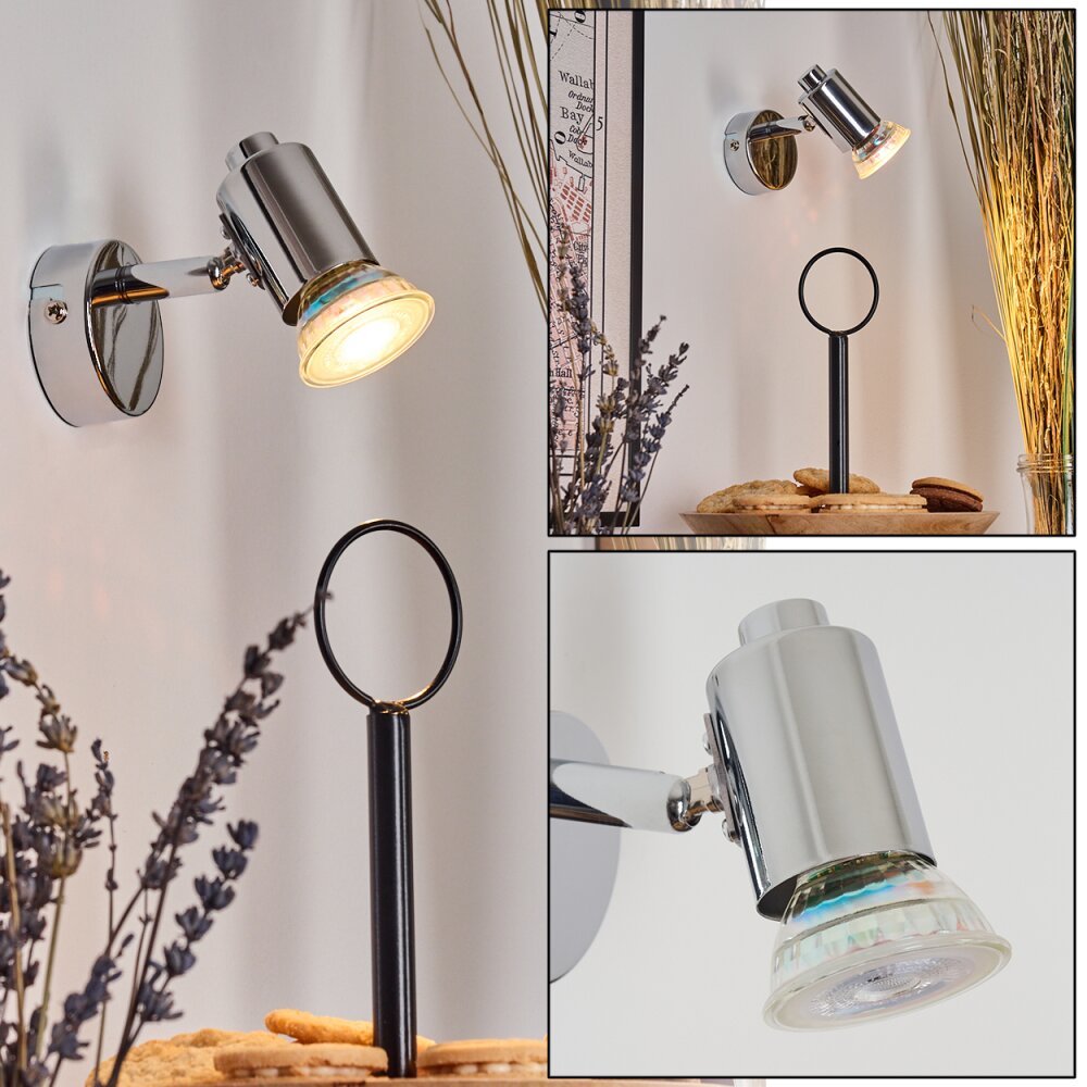 Grafberg Wandleuchte Chrom, 1-flammig main product photo
