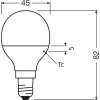 OSRAM LED Value E14 4,9 Watt 470 Lumen 6500 Kelvin