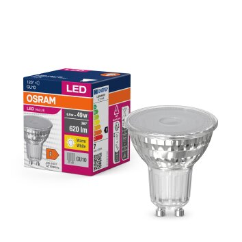 OSRAM LED Value GU10 6,9 Watt 620 Lumen 3000 Kelvin