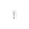 OSRAM Vintage 1906 LED E27 8,8 Watt 806 Lumen 2400 Kelvin