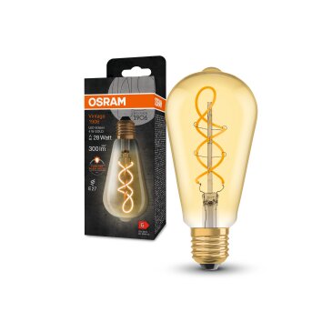 OSRAM Vintage 1906 LED E27 4 Watt 300 Lumen 2000 Kelvin