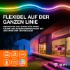 LEDVANCE Flex Audio LED Streifen Weiß, 1-flammig, Fernbedienung, Farbwechsler