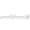 LEDVANCE Linear Led Unterbauleuchte Weiß, 1-flammig