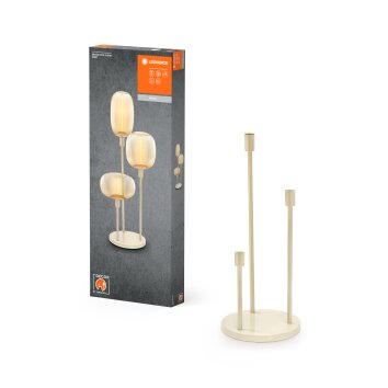 LEDVANCE Decor Stick Stehlampe Beige, 1-flammig