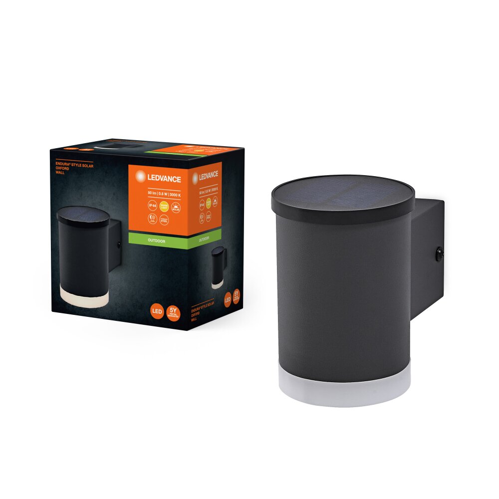 LEDVANCE Endura Solarleuchte Grau, 1-flammig main product photo