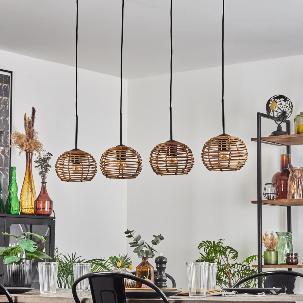 Mulstrand Pendelleuchte 20cm Naturfarben, 4-flammig