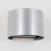 Tamarin Wandleuchte LED Silber, 1-flammig