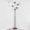 Ripoll Stehleuchte Glas 15 cm Schwarz, 5-flammig