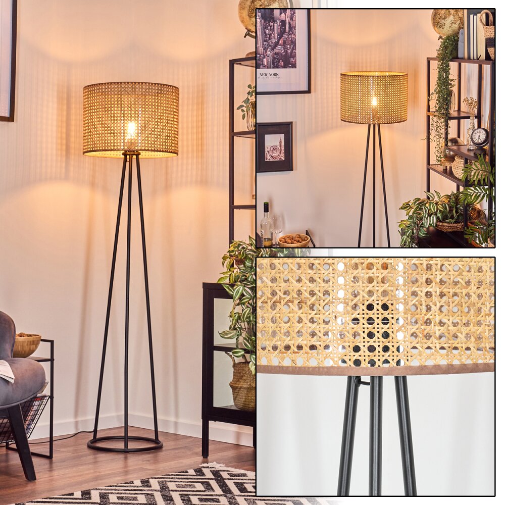 Barcos Stehleuchte Schwarz, 1-flammig main product photo