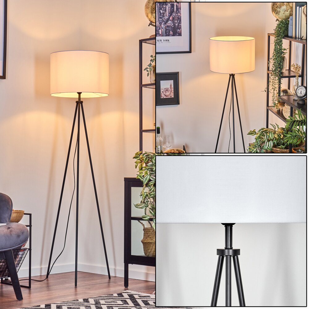Bassagoda Stehleuchte Schwarz, 1-flammig main product photo