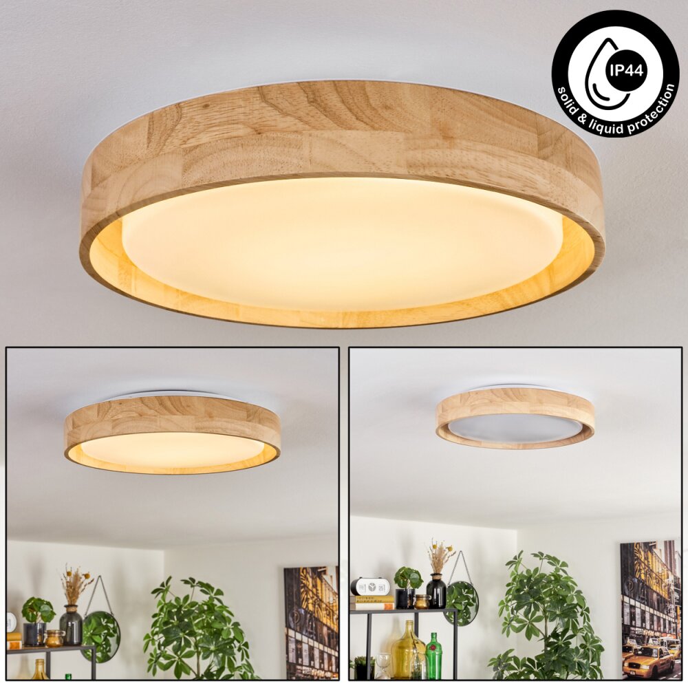 Tabernas Deckenleuchte LED Naturfarben, Weiß, 1-flammig main product photo