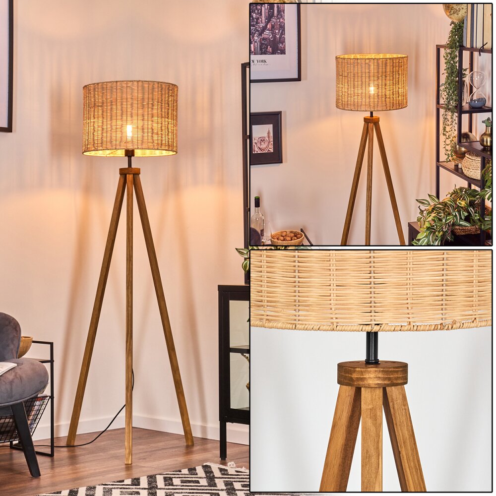 Cavaca Stehleuchte Naturfarben, 1-flammig main product photo