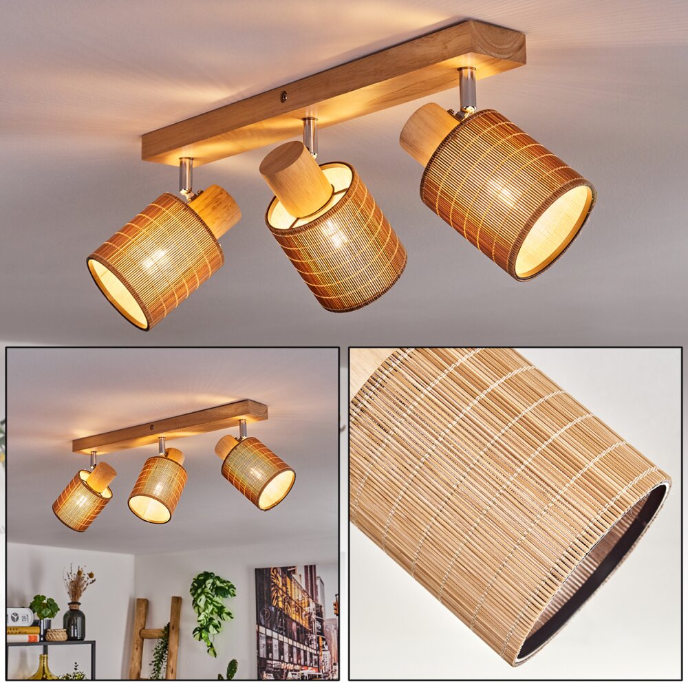 Kinnared Deckenleuchte Chrom, Naturfarben, 3-flammig main product photo