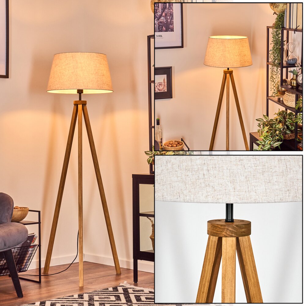 Bassagoda Stehleuchte 45 cm Naturfarben, 1-flammig main product photo