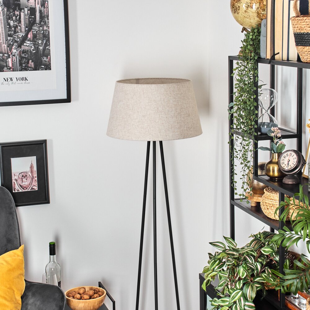 Bassagoda Stehleuchte 45 cm beige, 1-flammig