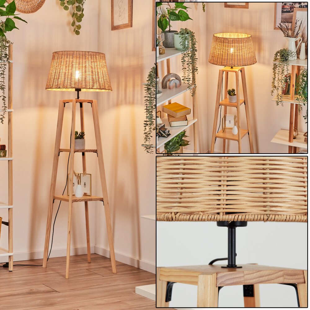 Cavaca Stehleuchte 45 cm Naturfarben, 1-flammig main product photo